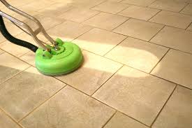 commercial property tile floor cleaning