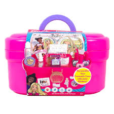 barbie pink cosmetic case walmart com