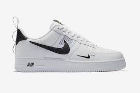 Nike mens air force 1 utility leather low top pull on fashion, black, size. Nike Air Force 1 Low Lv8 Utility Black White Release Date Price More Info