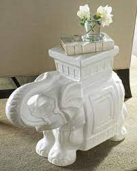 White Elephant Garden Seat Neiman Marcus