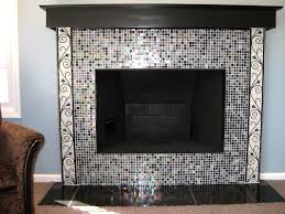 Fireplace Tile Mosaic Fireplace Glass