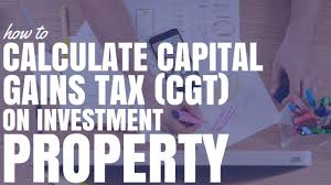 how to calculate capital gains tax cgt