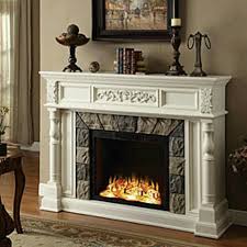 Fireplace White Fireplace Faux