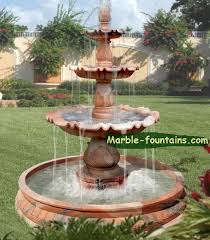 Water fountains not only make the home gardens more spectacular and eye catching, it can also attract local wildlife like birds and cats. Outdoor Waterfall Fountains Evening Red Marble Outdoor Waterfall Fountains Home Garden Small Three Tier Fountain With Pool Fountain Pumps Fountain Pumpfountain Ceramic Aliexpress