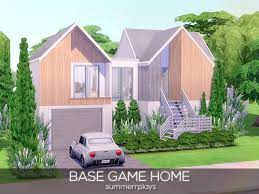 the sims resource base game home