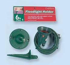 6 Ft Outdoor Flood Light Holder With