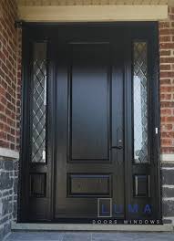 Traditional Fiberglass Front Door With