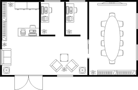 work office floor plan template