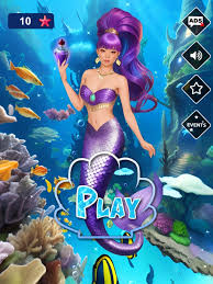 mermaid dress up game on the app