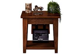 But most people can accommodate a coffee table that hands you your guns from a hidden compartment. Tactical Table