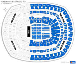 metlife stadium concert seating chart