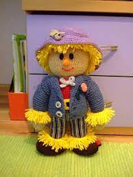 Scarecrow is knit in the round, using magic loop or double pointed needles. Ravelry Sam Scarecrow Pattern By Jean Greenhowe