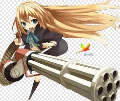 Anime gatling gun