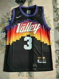 Men's phoenix suns #3 chris paul 2021 valley city black jersey. Chris Paul Nba Fan Jerseys For Sale Ebay