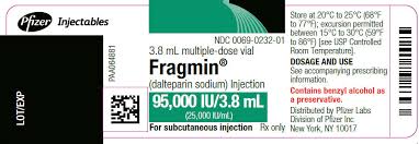 Ndc 0069 0220 Fragmin Dalteparin Sodium
