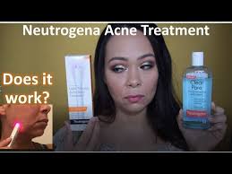 Neutrogena Light Therapy Acne Spot Treatment Before After Does It Work Youtube