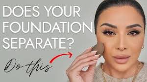 how to stop foundation from separating
