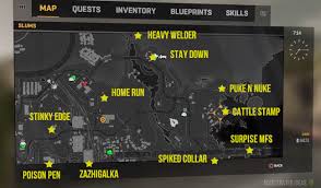 dying light crafting and blueprints
