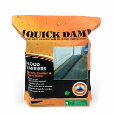 quick dam sandless flood barriers