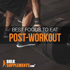 eat post workout for muscle recovery