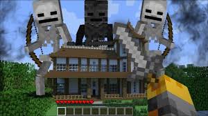 Minecraft mc naveed protected zombie safe house mod / village zombie invasion! Giant Mutant Skeleton Appear In My House Minecraft Minecraft Mods Minecraft News Forum