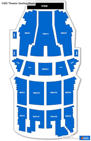 cibc theater seating chart