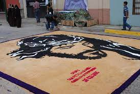 the sawdust alfombras of comayagua
