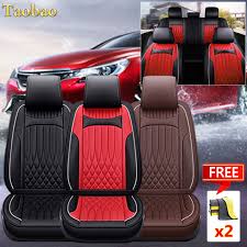 5 Seater Car Seat Cover Leather Cushion