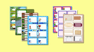 etiquetas escolares para imprimir
