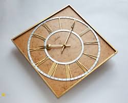 1930s Art Deco Junghans Wall Clock