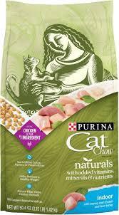 cat chow naturals indoor with real