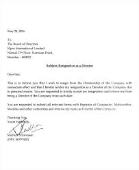 Resignation Letter Board Of Directors Nonprofit Brilliant
