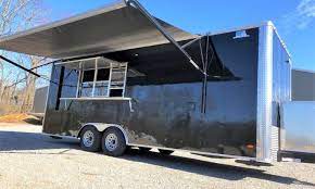 8 5x22 equipped concession trailer with
