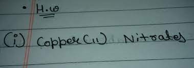 q how to solve chemical formula copper