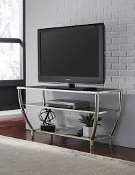 Black Glass Tv Stand Living Room Tv