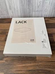 New Ikea Lack Floating Wall Shelf Black