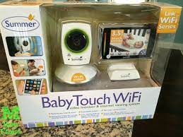 summer baby touch wifi video monitor