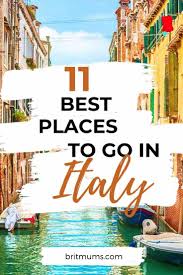 family holiday destinations in italy