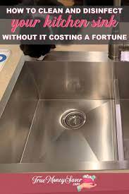 how to clean your stainless steel sink