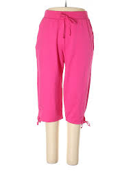 Details About Just My Size Women Pink Casual Pants 1x Plus