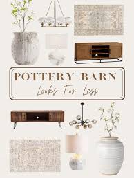 pottery barn looks for less 2021