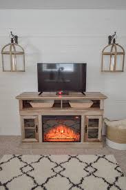 best electric fireplace tv media