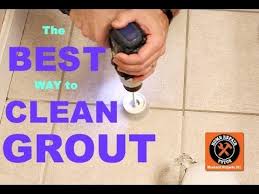 best way to clean grout ever you