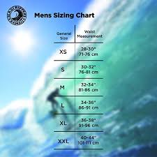 Men Men Size Chart Maui Rippers