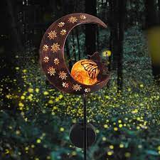 39 In Yard Art Decorations Moon For