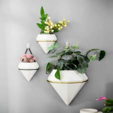 home wall hanging plant flower pots