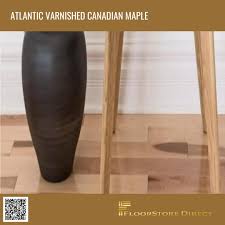 varnished canadian maple floor