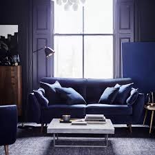 french connection velvet sofa