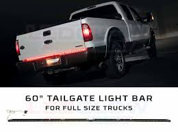 Ledglow 60 Tailgate Led Light Bar With White Reverse Lights For Full Size Trucks
