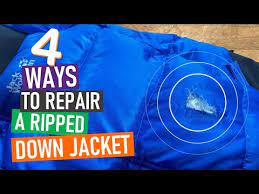 Repair A Ripped Down Jacket